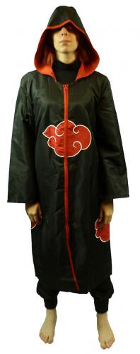 Manteau cape Akatsuki avec capuche cosplay