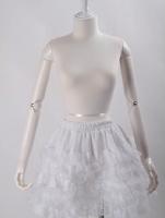 White tutu skirt simple RQBL