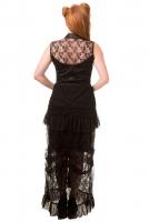 Banned gothique burlesque black lace Nevermind dress
