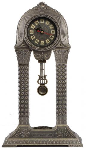 Horloge de bureau antique rplique 1818 vintage chateau steampunk