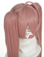 Long pink wig with ponytails 80cm, cosplay Hidan no Aria