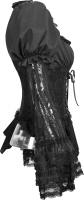 Gothic lolita top with removable sleeves, gothic elegant aristocrat, Punk Rave