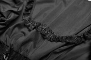 Top gothic lolita avec manches amovibles en dentelle, gothic lgant aristocrate, Pun