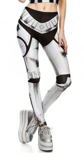 Leggings stormtrooper armure blanche bime, cosplay geek game film