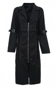 Goth Coat with lace-up JapanAttitude
