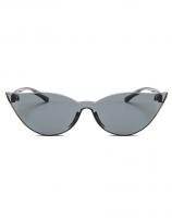 Black Cat Eye transparent sunglasses, fashion