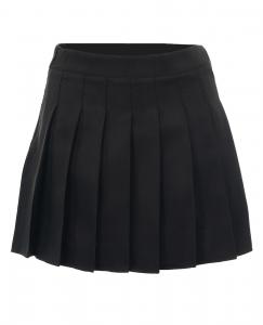 Black pleated skirt, Japanese korean fashion schoolgirl, goth nugoth