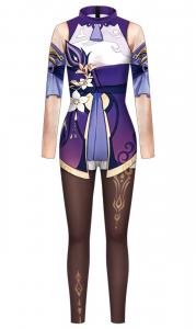 Purple Jumpsuit bodysuit, 3D Cosplay Keqing Genshin Imact