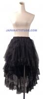 Short and long skirt fishnet pin up burlsque