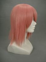 Mid-length wig pink 40cm, cosplay Hinamori Amu
