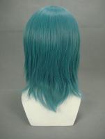 Mid-length wig green 35cm, cosplay Volcaloid Kaito