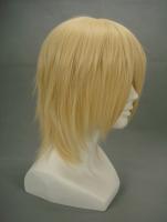 Perruque blonde courte 32cm, cosplay Final Fantasy 13, Kindom Heats Snow