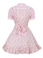 Gothic Lolita Dress pink with flowers et bows