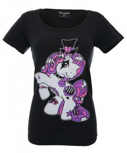 T-shirt Mroczny kucyk PONY koszulka damska goth