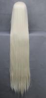 Long light blond smooth wig 120cm, cosplay Chobits