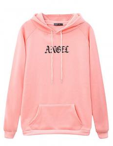 Pink ANGEL hoodie Sweat, cute kawaii
